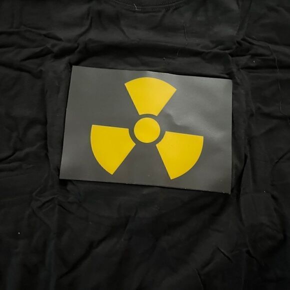 NEW UNISEX Sound Activated LED T-Shirt Light Up Flashing T-Shirt BIO HAZARD XL - Picture 12 of 12